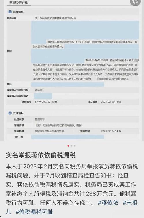 蒋依依娱乐爆料视频,揭秘明星幕后真相  第3张